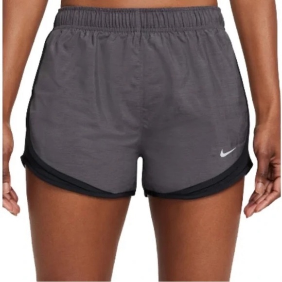 Nike Pants - NIKE Dark Grey & Black Tempo Shorts